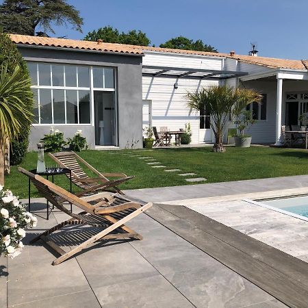 Maison M, Chambre Privee Acces Jardin Piscine Et Jacuzzi Pres De La Rochelle 라로셸 외부 사진